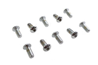 HARLEY Allen Button Head Screws Chrome 5/16 inch X 3/4 inch Fits 0-  All, Models