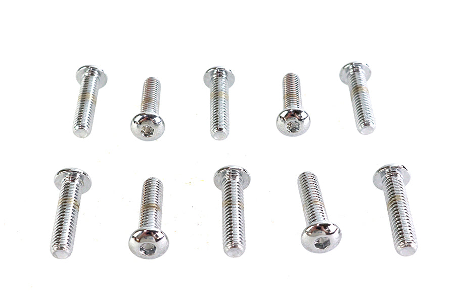 HARLEY Innensechskantschrauben, verchromt, 5/16 Zoll X 1-1/4 Zoll, passend für 0- Alle Modelle