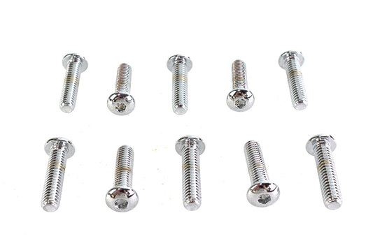HARLEY Innensechskantschrauben, verchromt, 5/16 Zoll X 1-1/4 Zoll, passend für 0- Alle Modelle