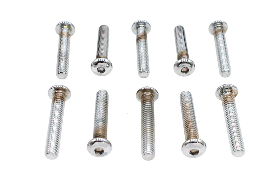 HARLEY Allen Senkkopfschrauben Chrom 5/16 Zoll X 1-3/4 Zoll Passend für 0- Alle Modelle