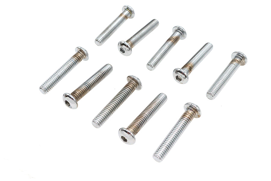HARLEY Allen Senkkopfschrauben Chrom 5/16 Zoll X 1-3/4 Zoll Passend für 0- Alle Modelle