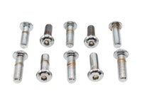 HARLEY Inbusschrauben Chrom 3/8 Zoll X 1-1/4 Zoll Passend für 0- Alle Modelle