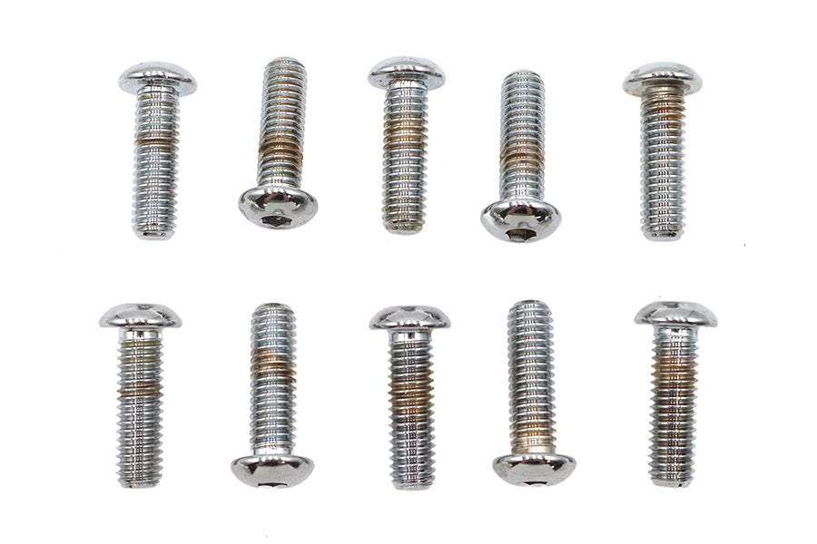 HARLEY Inbusschrauben Chrom 3/8 Zoll X 1-1/4 Zoll Passend für 0- Alle Modelle