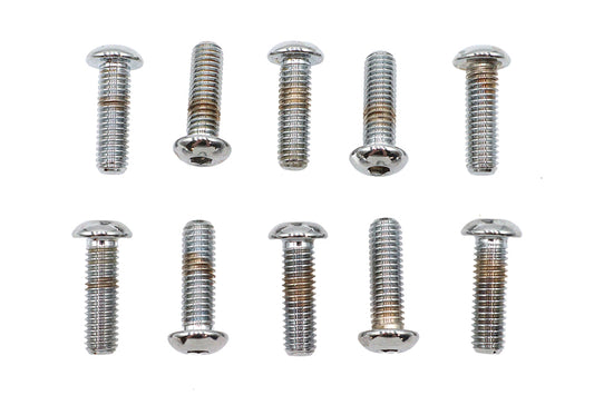 HARLEY Inbusschrauben Chrom 3/8 Zoll X 1-1/4 Zoll Passend für 0- Alle Modelle