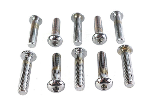 HARLEY Inbusschrauben Chrom 3/8 Zoll-16 X 1-3/4 Zoll Passend für 0- Alle, Modelle