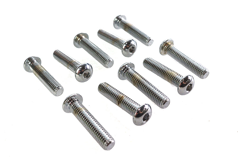 HARLEY Inbusschrauben Chrom 3/8 Zoll-16 X 1-3/4 Zoll Passend für 0- Alle, Modelle