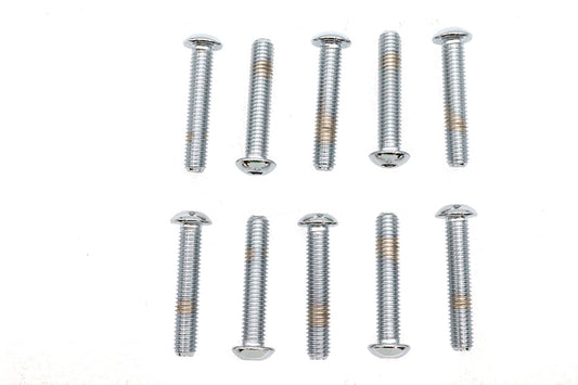 HARLEY Allen-Zylinderkopfschrauben, Chrom, 3/8 Zoll x 2 Zoll, passend für alle Modelle