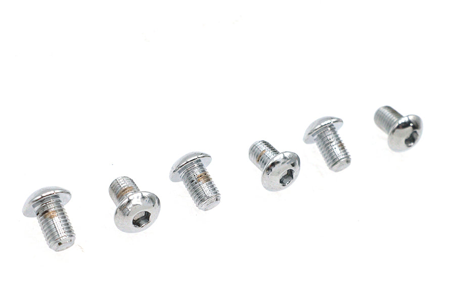 HARLEY Inbusschrauben Linsenkopf Chrom 5/16 Zoll X 1/2 Zoll Passend für 0- Alle, Modelle