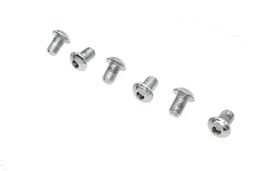 HARLEY Inbusschrauben Linsenkopf Chrom 5/16 Zoll X 1/2 Zoll Passend für 0- Alle, Modelle