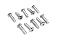 HARLEY Allen Button Head Screws Chrome 5/16 inch X 1 inch Fits 0-  All, Models