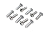 HARLEY Allen Button Head Screws Chrome 5/16 inch X 1 inch Fits 0-  All, Models