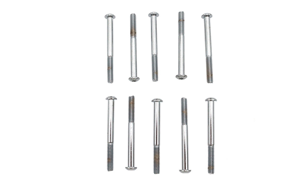 HARLEY Allen Zylinderkopfschrauben Chrom 1/4 Zoll X 2-5/8 Zoll Passend für 0- Alle, Modelle