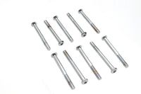 HARLEY Allen Zylinderkopfschrauben Chrom 1/4 Zoll X 2-5/8 Zoll Passend für 0- Alle, Modelle