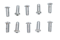 HARLEY Allen-Knopfkopfschrauben Chrom 3/8 Zoll X 1 Zoll Passend für 0- Alle, Modelle