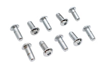 HARLEY Allen-Knopfkopfschrauben Chrom 3/8 Zoll X 1 Zoll Passend für 0- Alle, Modelle