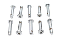 HARLEY Allen Button Head Screws Chrome 3/8 inch X 1-3/4 inch Fits 0-  All, Models
