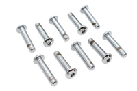 HARLEY Allen Button Head Screws Chrome 3/8 inch X 1-3/4 inch Fits 0-  All, Models