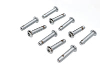 HARLEY Allen Button Head Screws Chrome 3/8 inch X 1-3/4 inch Fits 0-  All, Models