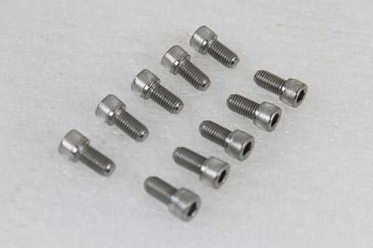 HARLEY 1/4 inch-28 x 1/2 inch Socket Cap Screw Stainless Steel fits 0-  All, Models