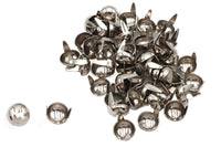 HARLEY 3/8 Zoll Rund Satteltaschen-Spot Nickel Passt 0-  Alle, Modelle