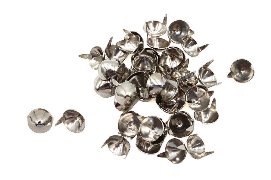 HARLEY 7/16 Zoll Spitz Satteltasche Spot Glanznickel Passend 0-  Alle, Modelle