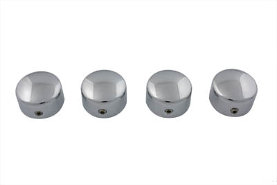 HARLEY Zylinderkopfschraubenabdeckungs-Set Dom Chrom Passend für 1984-1985 FXST, 1984-1985 FLT, 1984-1985 FXR,