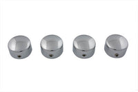 HARLEY Zylinderkopfschraubenabdeckungs-Set Dom Chrom Passend für 1984-1985 FXST, 1984-1985 FLT, 1984-1985 FXR,