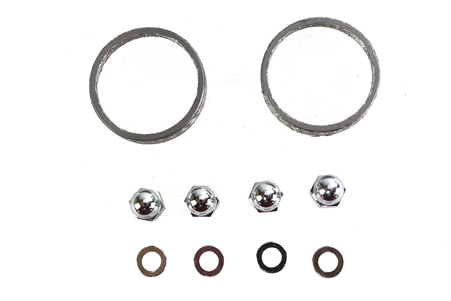 HARLEY Auspuffhalterungskit Passend für 1984-UP FXST, 1984-UP FLT, 1984-1994 FXR, 1986-UP FLST, 1991-2