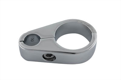 HARLEY Chrome Cable Clamp 1 inch Fits 0-  All, models
