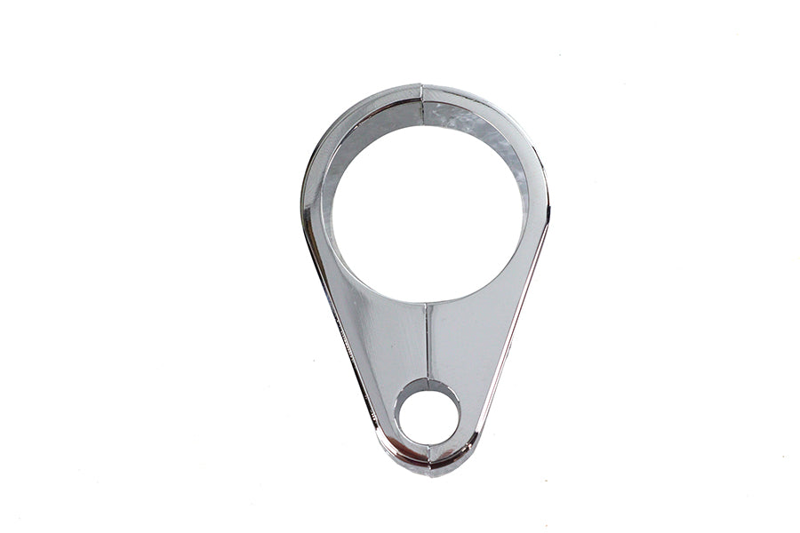 HARLEY 35 mm Kupplungszugschelle Chrom passend für 0- Alle Modelle mit 38 mm Gabelrohren