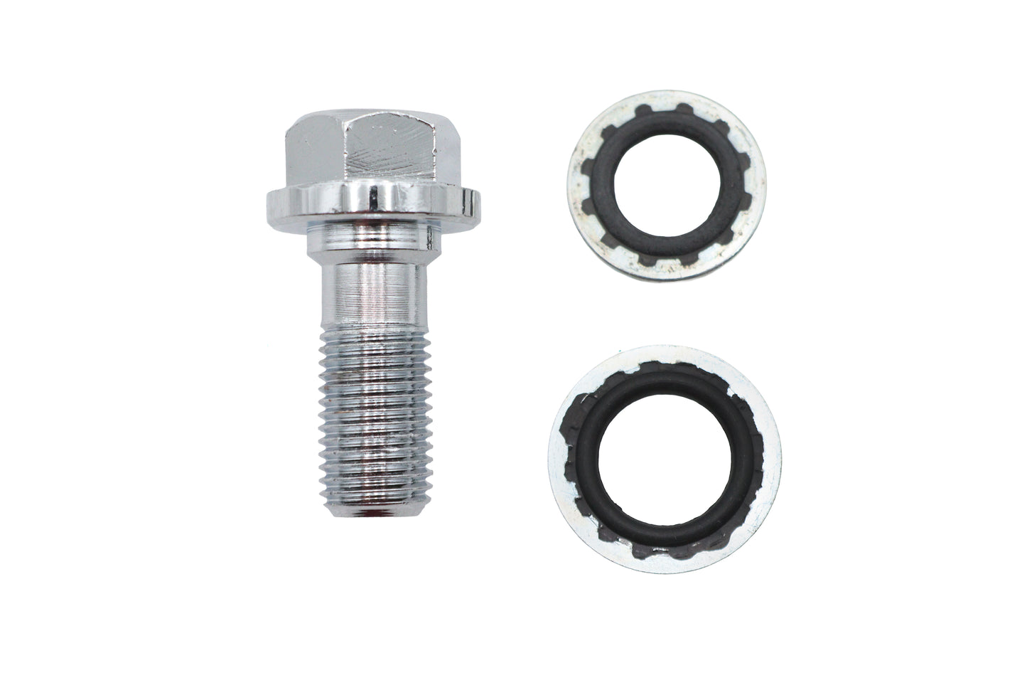 HARLEY Banjo Bremsschlauch-Schraubenkit 12mm Passend 0- Spezial, Anwendung für Universal- oder Originalleitungen.