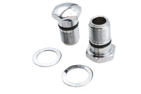 HARLEY 35mm Fork Tube Plug Set Chrome Fits 1973-1984 FX,   1973-1985 XL,   1982-1985 FXR,   1982-198
