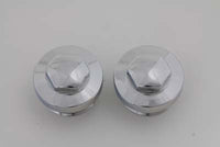 HARLEY Primärdeckel-Kappen-Set Chrom passend für XL-Modelle von 1977-1984,