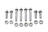 HARLEY Zylinderkopfschrauben-Set Chrom Passt für 1986-1991 FXST, 1986-1991 FLST, 1986-1991 FLT, 1986-1991 FXR,
