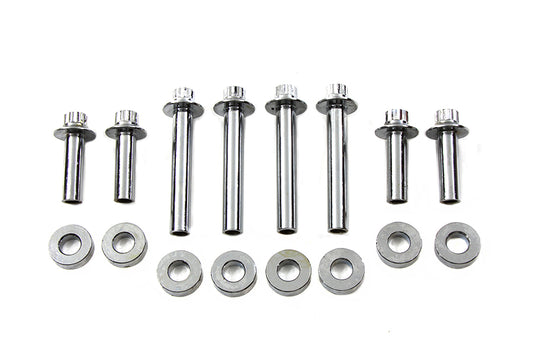 ハーレー ヘッドボルトセット クローム 1986-1991 FXST、1986-1991 FLST、1986-1991 FLT、1986-1991 FXRに適合