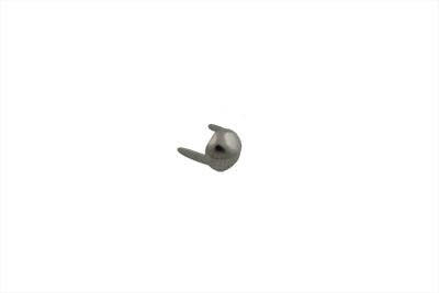 HARLEY 1/4 inch Pointed Saddlebag Spots Nickel fits 0-  All, models