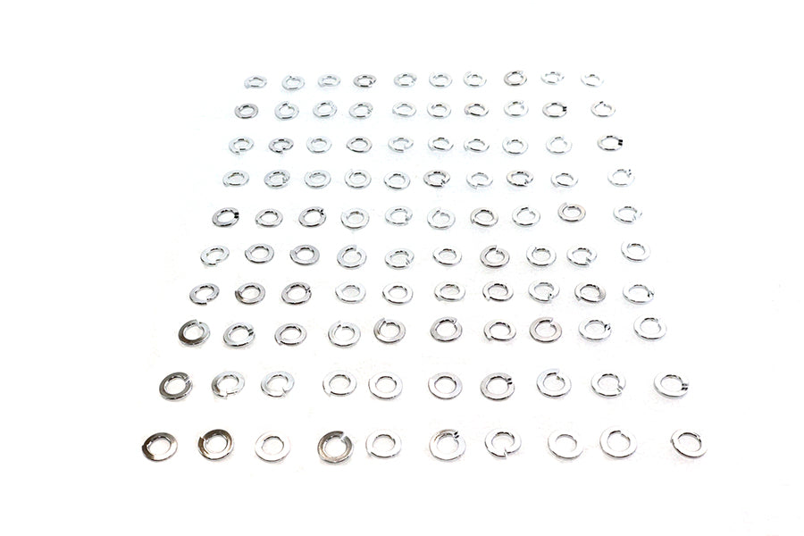 HARLEY 3/8 inch Lock Washer Chrome Fits 0-  All, Models