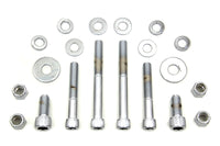 HARLEY Chrom Motorhalterung Innensechskantschrauben-Set Passend für 1948-1984 FL,