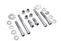 HARLEY Verchromter Motorgehäuse Inbusschrauben-Kit Passend für 1984-1995 FXST, 1984-1995 FLT, 1986-1995 FLST, 1