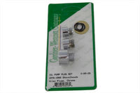 HARLEY Ölpumpen-Verschlussstopfen-Set Inbus-Typ Passend für 1970-1980 FL, 1971-1980 FX,