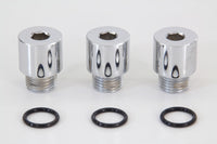 HARLEY Ölpumpen-Verschlussstopfen-Set Inbus-Typ Passend für 1981-1984 FL, 1981-1984 FX, 1986-1998 FLST, 1984-1998