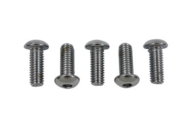 HARLEY Rear Disc Bolt Kit Chrome fits 1984-1991 FXST,   1981-1984 FX,   1986-1991 FLST,   1984-1991 FXR,   1979-1991 XL,