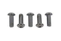 HARLEY Hinterrad-Bremsscheiben-Schraubensatz Chrom, passend für 1984-1991 FXST, 1981-1984 FX, 1986-1991 FLST, 1984-1991
