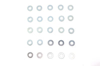HARLEY Replica Zinc Washer 9/16 inch X 1-1/8 inch X 3/32 inch fits 0-  All, Models