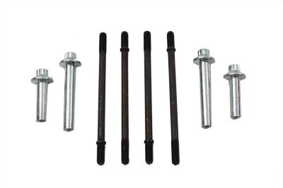HARLEY Zylinder Hardware Kit mit Chrom Zylinderkopfschrauben Passend für 1992-1998 FXST, 1992-1998 FLST, 1992-199