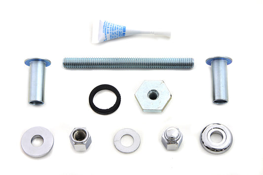HARLEY Chrome Gas Tank Mount Kit Fits 2000-2017 FXST,   2000-2017 FLST,