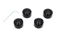 HARLEY Zylinderkopfschraubenabdeckungs-Set Schwarz Passend für 1986-UP FLT, 1986-UP FXST, 1986-UP FLST, 1986-UP