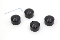 HARLEY Zylinderkopfschraubenabdeckungs-Set Schwarz Passend für 1986-UP FLT, 1986-UP FXST, 1986-UP FLST, 1986-UP