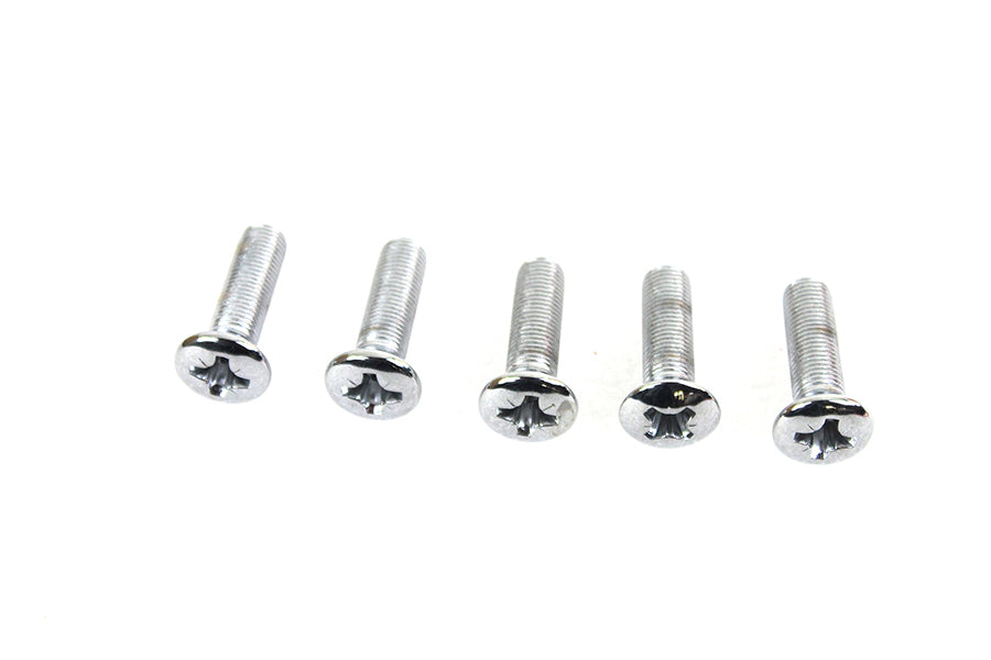 HARLEY 3/8 Zoll-24 x 1-1/4 Zoll Senkschraube Chrom Passend für 0- Alle, Modelle