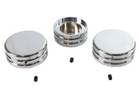 HARLEY 39mm Gabel-Lenkschaftmutter-Abdeckung, flaches Oberteil, passend für 1987-1994 FXR, 1988-2013 XL, 1986-2017 FLST,